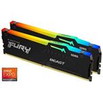 Kingston FURY Beast EXPO/DDR5/64GB/6400MHz/CL32/2x32GB/RGB/Black