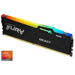 Kingston FURY Beast EXPO/DDR5/8GB/5200MHz/CL36/1x8GB/RGB/Black