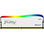 KINGSTON FURY Beast RGB 8GB DDR4 3200MHz / CL16 / DIMM / Bílá