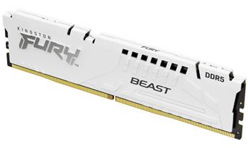 Kingston FURY Beast White/DDR5/16GB/6000MHz/CL30/1x16GB/White