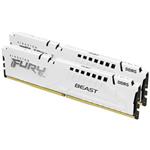 Kingston FURY Beast White/DDR5/32GB/6000MHz/CL30/2x16GB/White