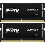Kingston FURY Impact/SO-DIMM DDR5/64GB/4800MHz/CL38/2x32GB/Black