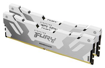 Kingston FURY Renegade/DDR5/32GB/7600MHz/CL38/2x16GB/White