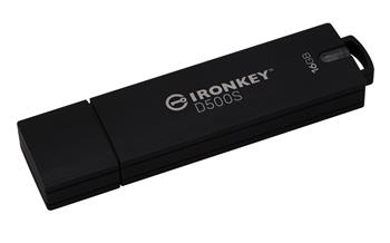 Kingston Ironkey D500S/16GB/USB 3.2/USB-A/Černá