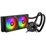 Krux vodní chladič CPU HydroGlance 240 ARGB LCD / 2x120mm ARGB / PWM / display / AMD i Intel