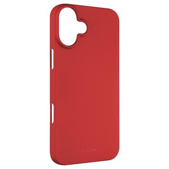 Kryt FIXED Story pro Apple iPhone 16 Plus, červený