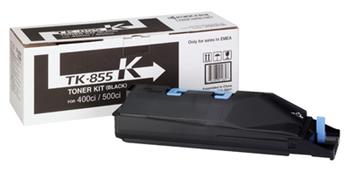 Kyocera toner TK-855K černý na 25 000 A4 (při 5% pokrytí), pro TASKalfa 400ci/500ci/552ci