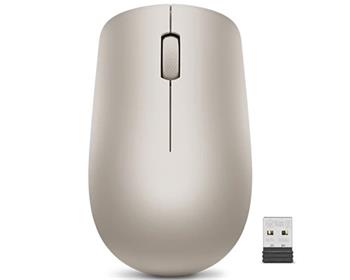 Lenovo 530/Cestovní/Optická/1 200 DPI/Bezdrátová USB/Almond