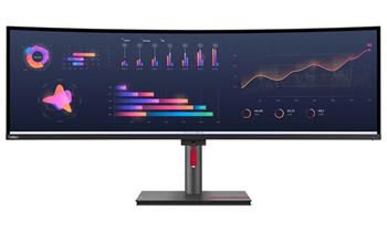 Lenovo ThinkVision/P49w-30/49"/IPS/5120x1440/60Hz/6ms/Black/3R