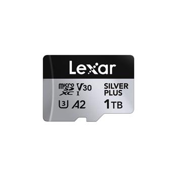 Lexar 1TGB H-P Silver Plus microSDHC s adp C10 A2