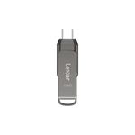 Lexar 256GB D400 Dual Type-C and Type-A USB 3.1