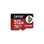 Lexar 512GB PLAY Pro microSD Express 7.1 C10 U3