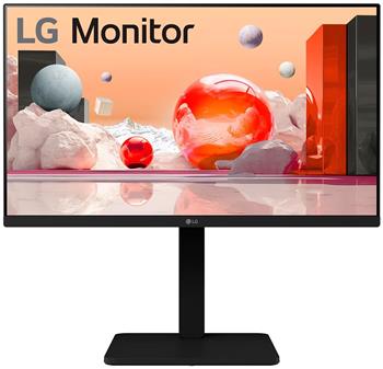 LG IPS monitor 24BA550-B / 23,8" / 1920x1080 /5ms/ 16:9 / 250cd / 100Hz/HDMI / DP / USB / D-Sub/ Pivot/ repro