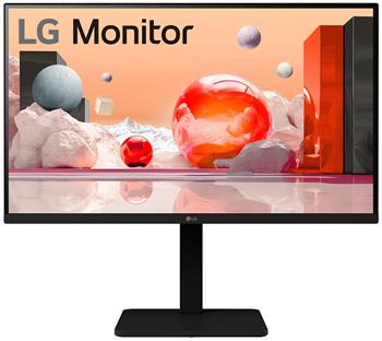 LG IPS monitor 27BA550-B / 27" / 1920x1080 /5ms/ 16:9 / 250cd / 100Hz/HDMI / DP / USB / D-Sub/ Pivot/ repro