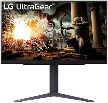 LG monitor 27GS75Q-B IPS 27"/ 2560x1440 / 180Hz/ 300cdm / 1ms/ 1000:1/DP/HDMI/pivot/ výškově nastavitelný