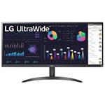 LG monitor 34WQ500 IPS 34" / 2560x1080 /21:9/ 100Hz/ 400 cd/m2/ 5ms (GtG)/ HDMI /DP/HDR 400/AMD FreeSync™