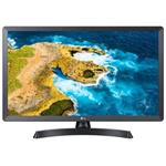 LG TV monitor IPS 28TQ515S / 1366x768 / 16:9 /1000:1/14ms/250cd/ HDMI/ USB/repro/WIFI/TV tuner/webOS/černý