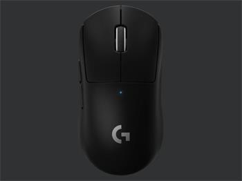 Logitech G Pro X Superlight/Herní/Optická/Pro praváky/25 600 DPI/Bezdrátová USB/Černá