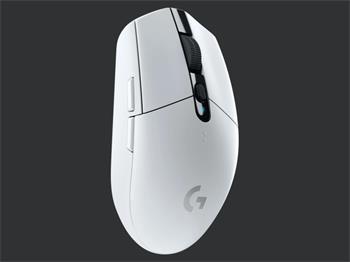 Logitech myš Gaming G305 optická 6 tlačítek 12000dpi - bílá - bezdrátová