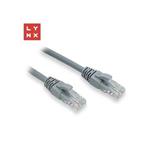 LYNX UTP patch kabel Cat6, PVC, 0,3m, šedý (prodej po 10ks)