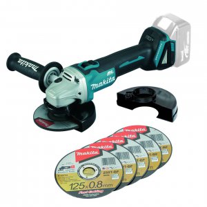 Makita Aku úhlová bruska 125mm Li-ion LXT 18V, bez aku Z
