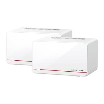MERCUSYS Halo H37BE(2-pack), WiFi router, BE6500, 2x 2.5GLAN, 1x GLAN, 2,4/5 GHz