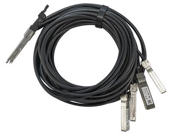MikroTik Q+BC0003-S+, QSFP+ 1m propojovací kabel 4x10G