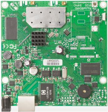 MikroTik RouterBOARD RB911G-2HPnD, 802.11b/g/n, RouterOS L3, 2xMMCX