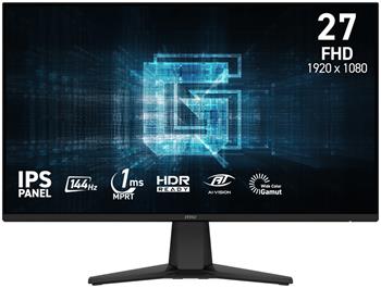 MSI Gaming G275L E14/ 27"/ 1920x1080/ IPS/ 1ms/ 144Hz/ 300cd/m2/ 1500:1/ HDMI/ DP/ VESA/ černý