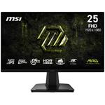 MSI Gaming MAG 256F E20/ 24"/ 1920x1080/ IPS/ 0,5ms/ 200Hz/ 300cd/m2/ 1000:1/ HDMI/ DP/ VESA/ černý