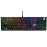 MSI herní klávesnice FORGE GK320 Red/ drátová/ mechanická/ RGB podsvícení/ USB/ CZ+SK layout