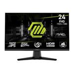 MSI MAG/242F/23,8"/IPS/FHD/200Hz/0,5ms/Černá/3R