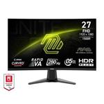 MSI MAG 276CXF Gaming monitor 27" zakřivený Rapid VA/FHD/280Hz/0,5ms/2xHDMI/DP/černá