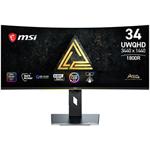 MSI MEG X/ 34,18"/ 3440x1440/ OLED/ 0,03ms/ 360Hz/ 300cd/m2/ 1,5M:1/ HDMI/ DP/ USB/ VESA/ černý
