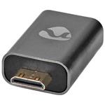 NEDIS adaptér HDMI/ HDM mini zástrčka – HDMI zásuvka/ BOX/ šedý
