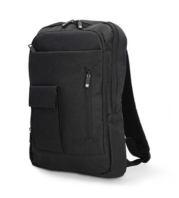 NEDIS batoh na notebook/ 10 - 16 "/ 10 přihrádek/ rozměry 430 mm / 50 mm / 290 mm/ polyester/ černý