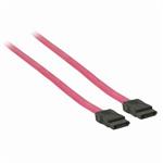 Nedis CCGP73100RD05 - SATA datový kabel, 3 Gb/s | SATA 7-pin Zásuvka - SATA 7-pin Zásuvka | 0,5 m | Červená barva