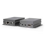 NEDIS HDMI extender/ přes Cat6/ do 50 m/ 4K@30Hz/ 10.2 Gbps/ funkce IR return/ kov/ antracit