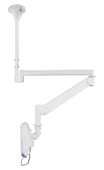 Neomounts FPMA-HAC100HC / Medical Flat Screen Ceiling Mount (162 cm long/170 cm high) box 1/2 / White