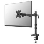 Neomounts NERO Single Flat Screen Desk Mount 10-32" (phone holder+Quick-fix clamp/grommet)