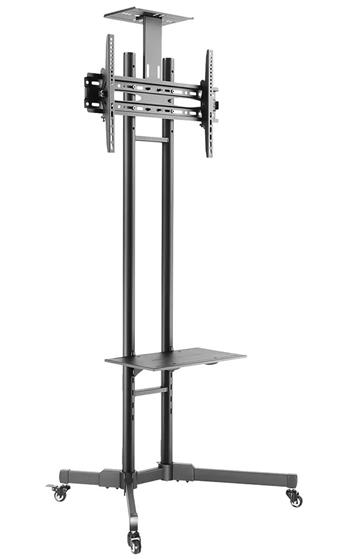 Neomounts PLASMA-M1700E / Mobile Flat Screen Floor Stand (height: 154-170 cm) / Black