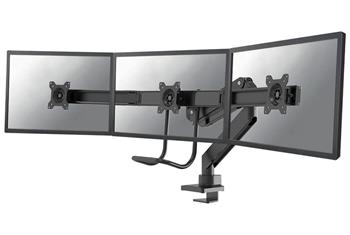 Neomounts Select NM-D775DX3BLACK / Flat Screen Desk mount (17-27") desk clamp/grommet / Black