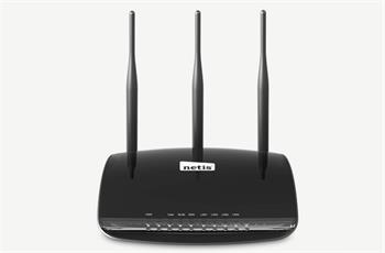 Netis WF2533, 4x LAN, 1x WAN, 802.11b/g/n, router, 3x 5dB anténa