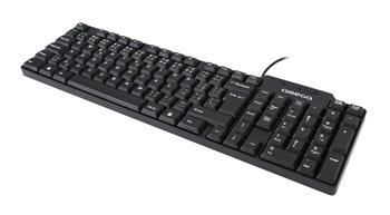 OMEGA klávesnice OK05 standard CZ, USB, černá