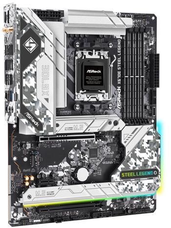 OPRAVENÉ - ASRock X670E Steel Legend / AMD X670 / AM5 / 4x DDR5 / 4x M.2 / HDMI / DP / USB-C / WiFi / ATX