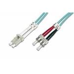 Optický patch kabel duplex LC-ST 50/ 125 MM 2m OM3