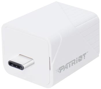 PATRIOT iLuxe Cube C 1TB / USB USB Typ-C / USB 3.2 Gen 1 / Apple MFi / Bílá