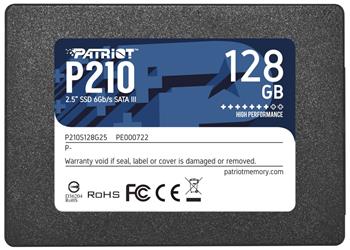 PATRIOT P210/128GB/SSD/2.5"/SATA/3R