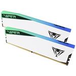 Patriot Viper Elite 5/DDR5/32GB/7000MHz/CL38/2x16GB/RGB/White