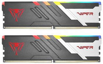 PATRIOT VIPER VENOM RGB 32GB DDR5 6000MT/s / DIMM / CL28 / 1,4V/ Kit 2x 16GB / AMD Series